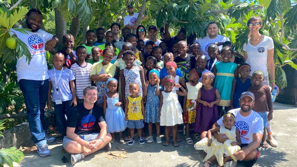 Children from Gracious Hands Haiti Orphanage in 2020