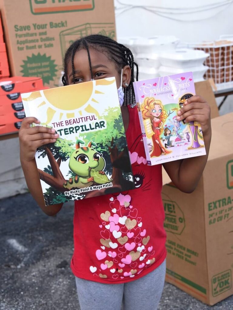 Child with the Beautiful Catepillar Book